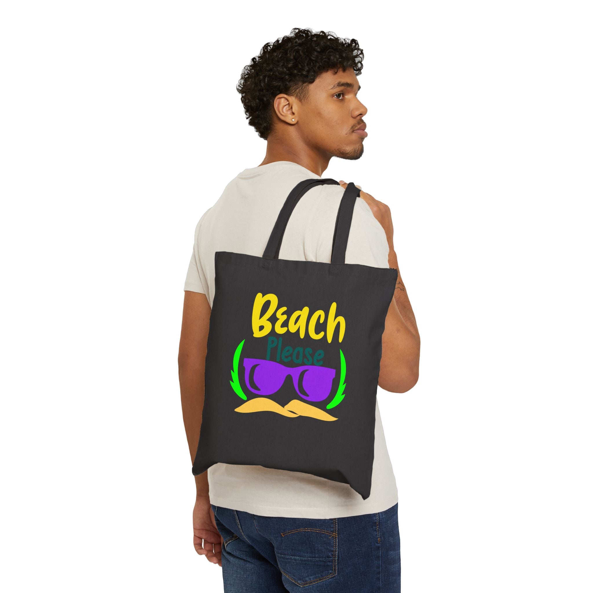 Beach Please Canvas Bag