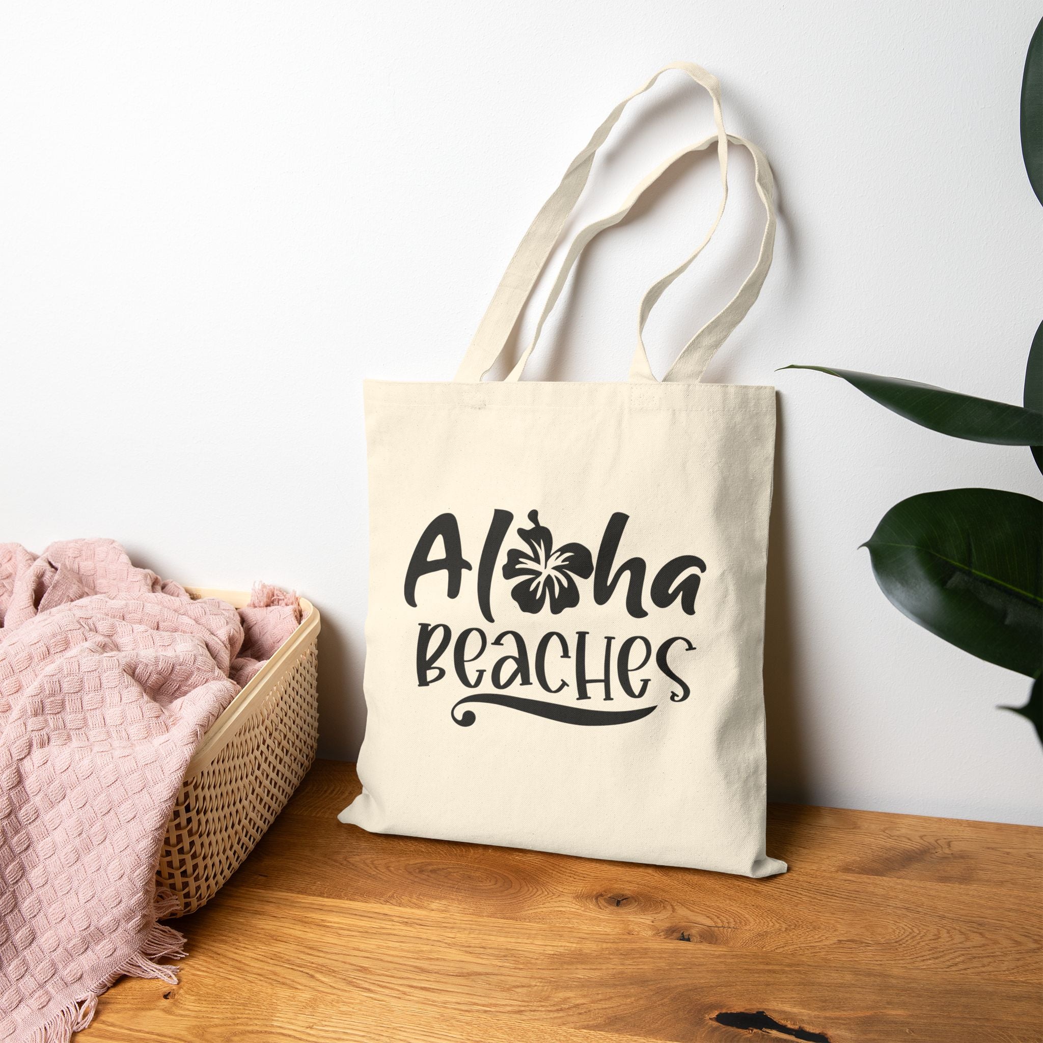 Aloha Beaches Canvas Bag