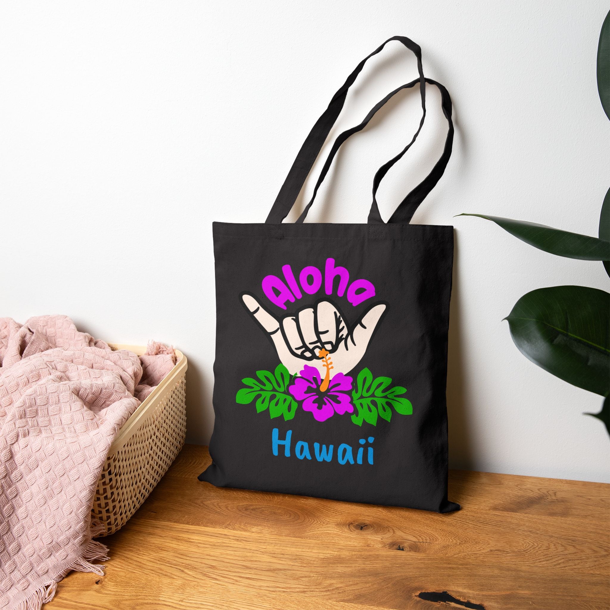 Aloha Hawaii Canvas Bag