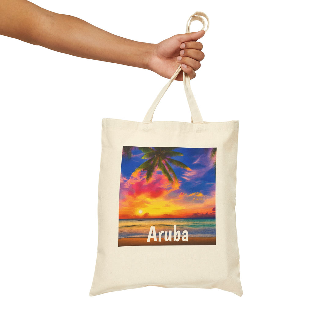 Aruba Gorgeous Custom Canvas Bag