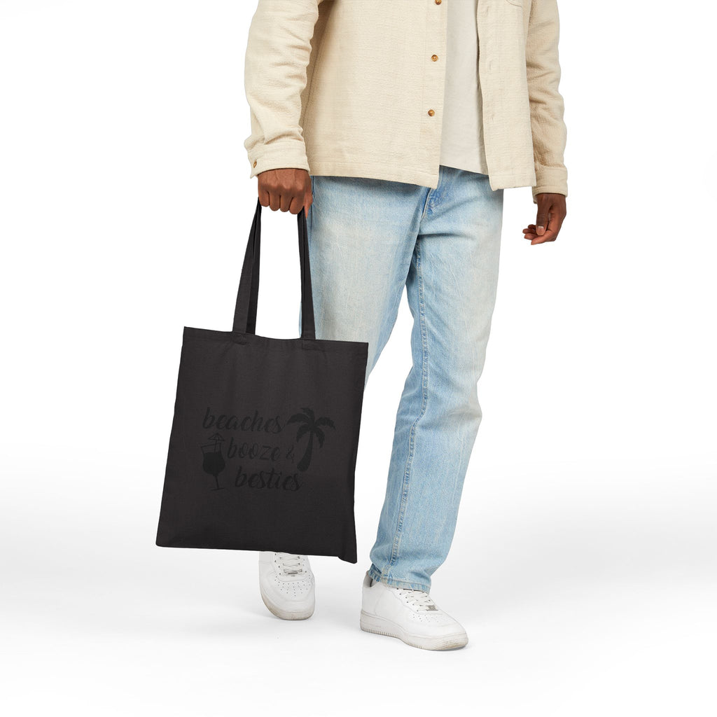 Beaches Booze Besties Canvas Bag