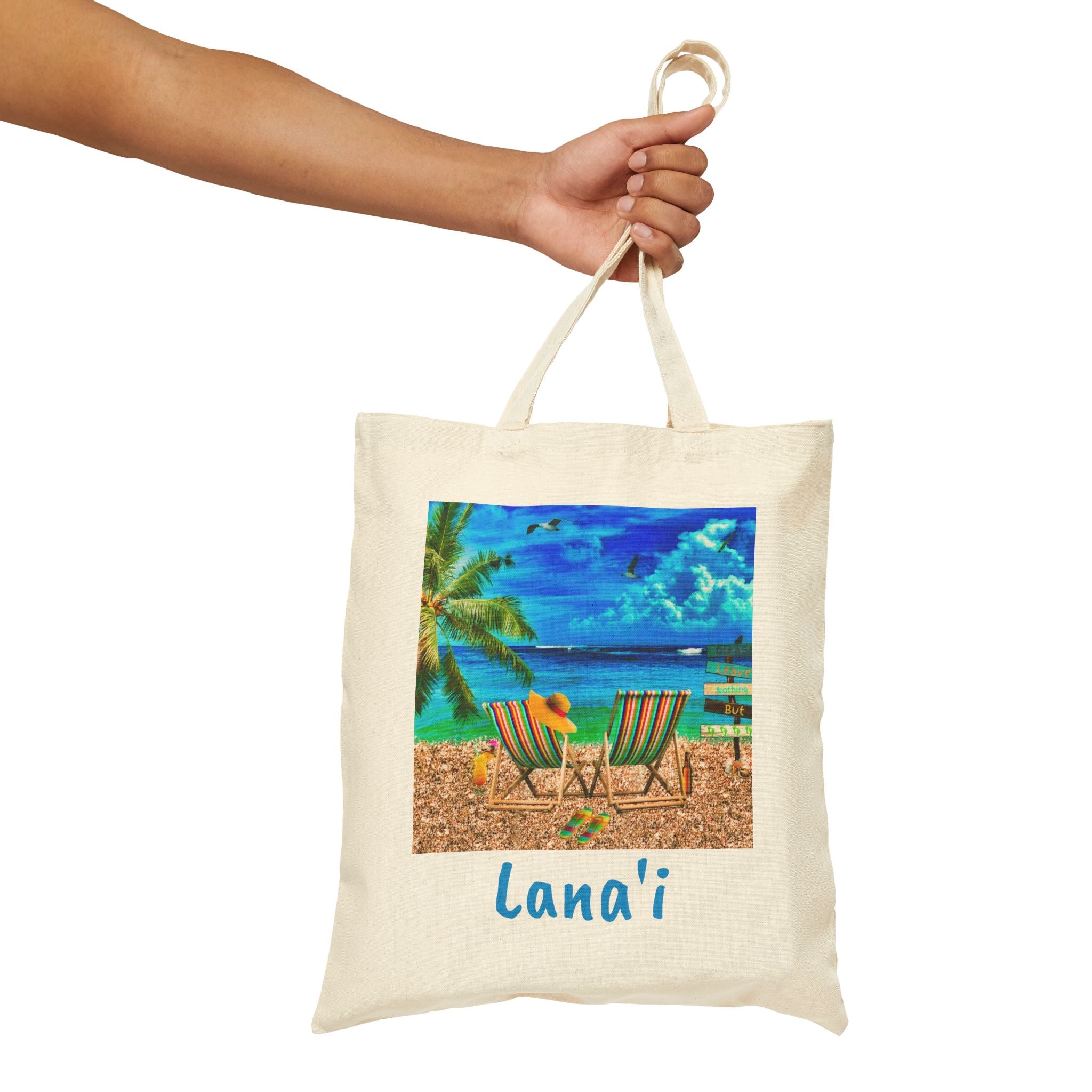 Lanai Hawaii Canvas Bag