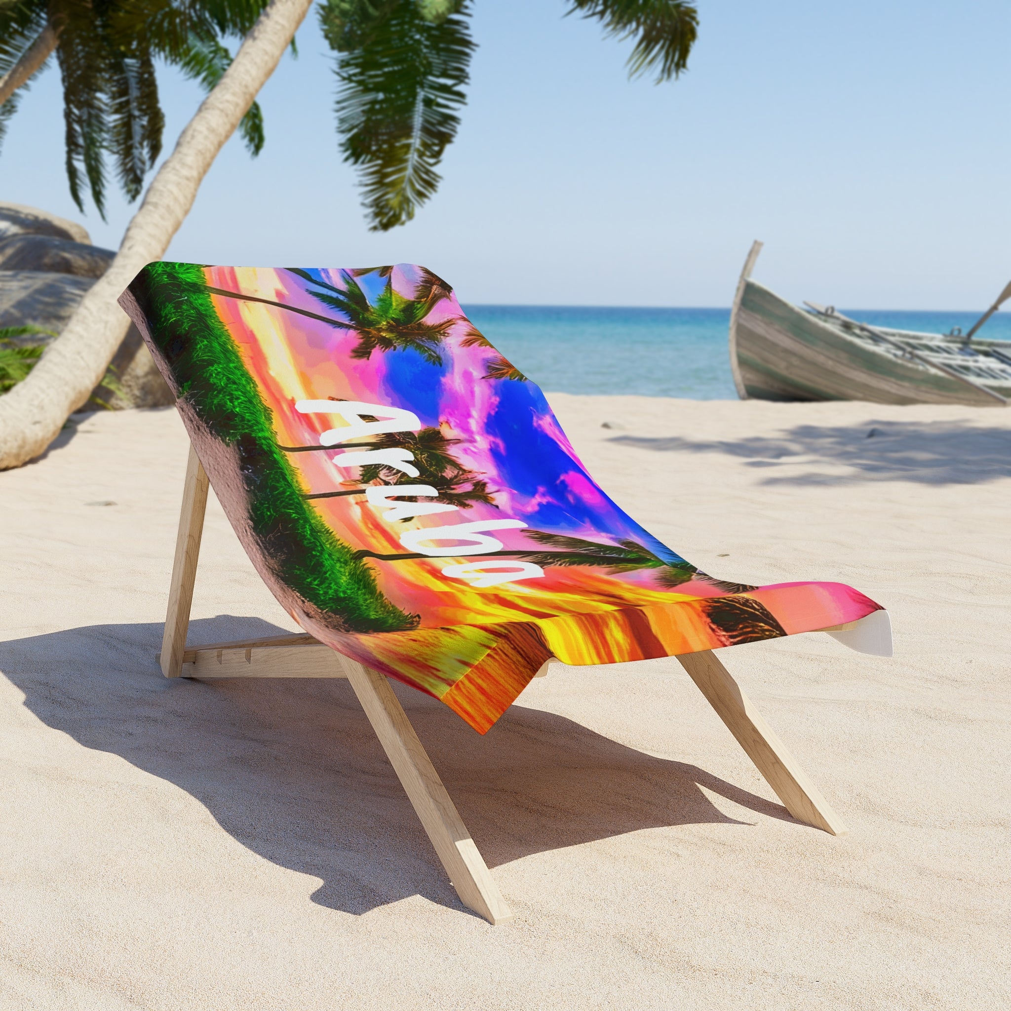 Aruba Large Beach Towel