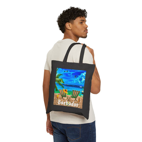 Barbados Vibrant Canvas Bag