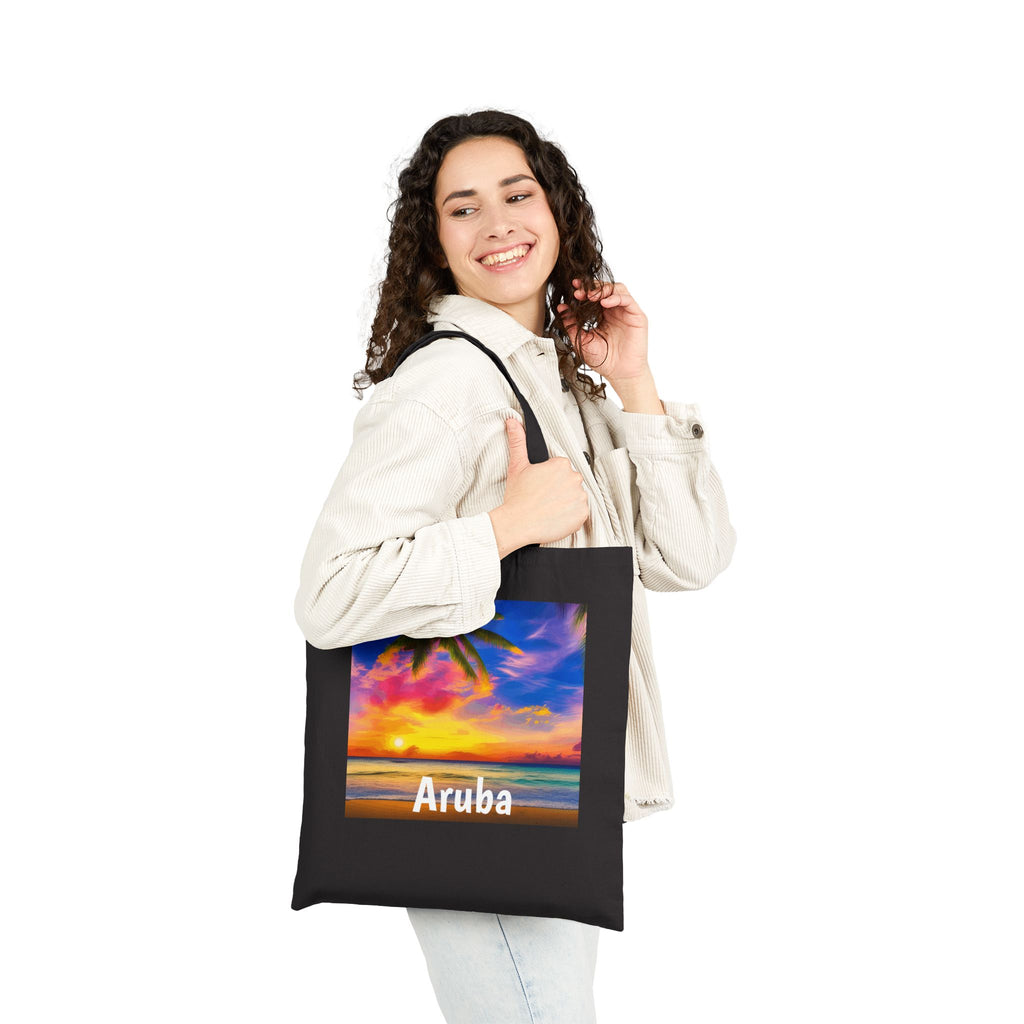 Aruba Gorgeous Custom Canvas Bag