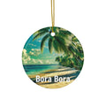 Bora Bora Vibrant Ornament Keepsake