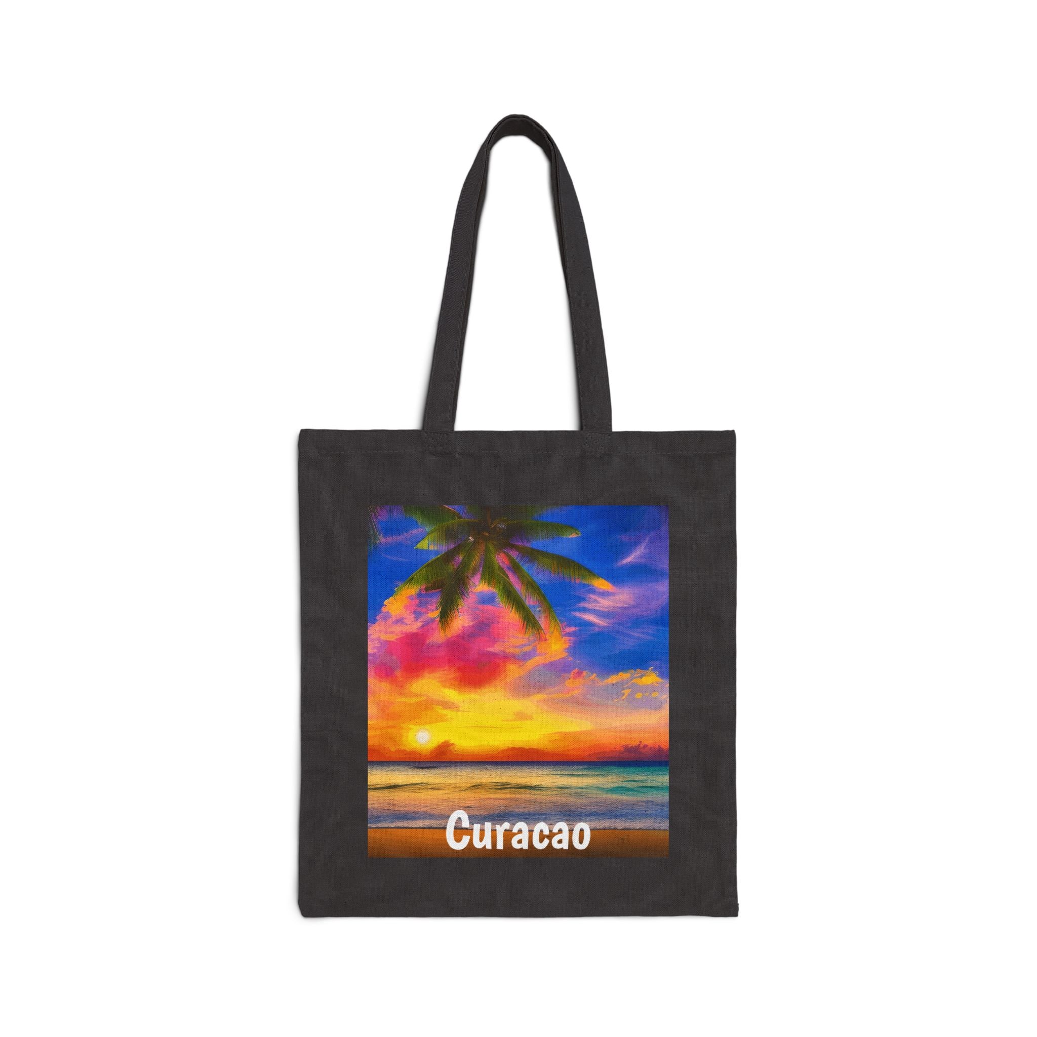Curacao Sunset Canvas Bag