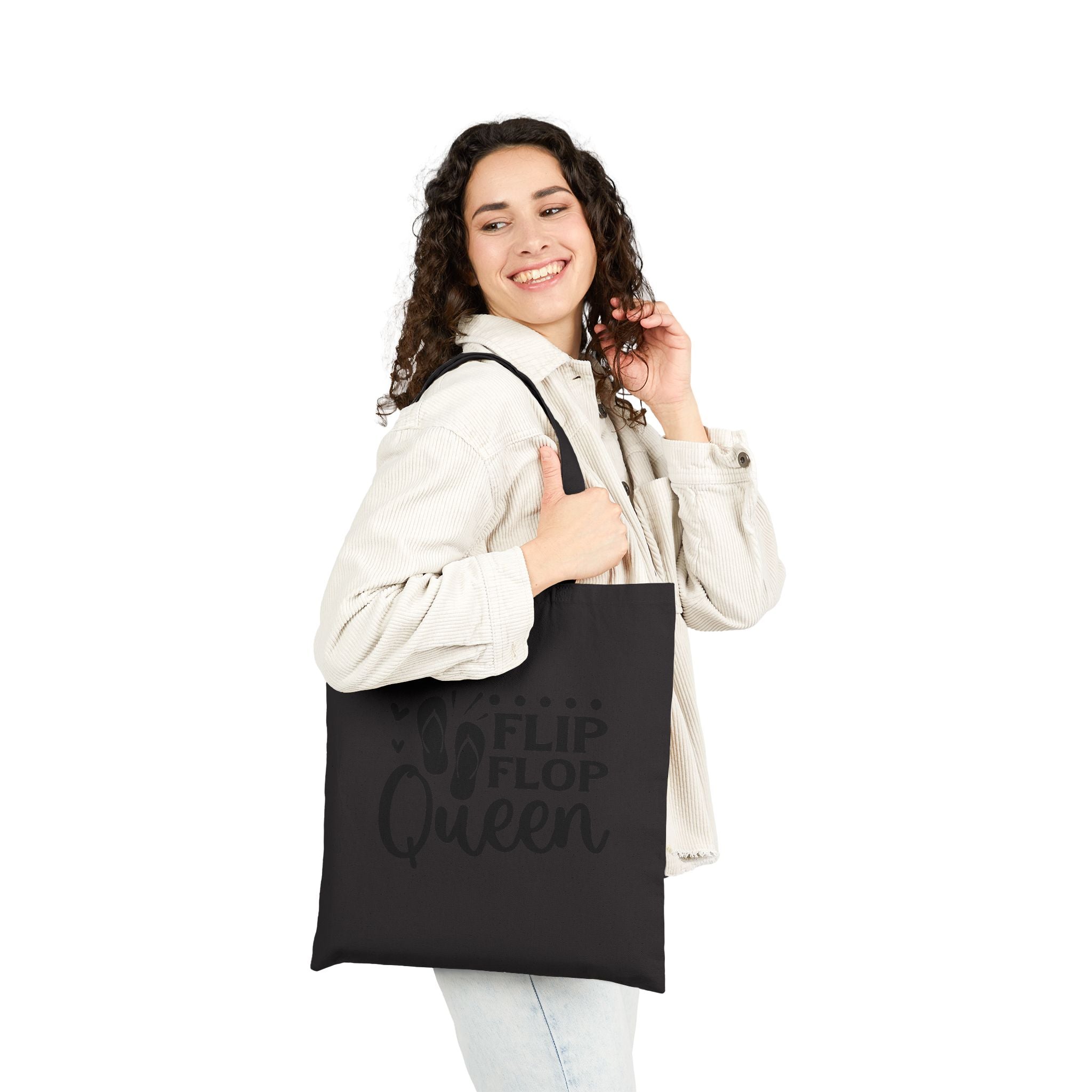 Flip Flop Queen Canvas Bag