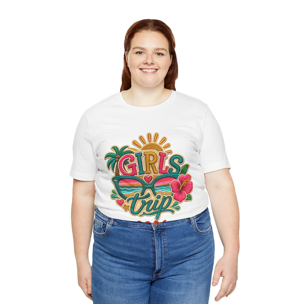 Girls' Trip 2026 CustomUnisex Jersey Short Sleeve Tee