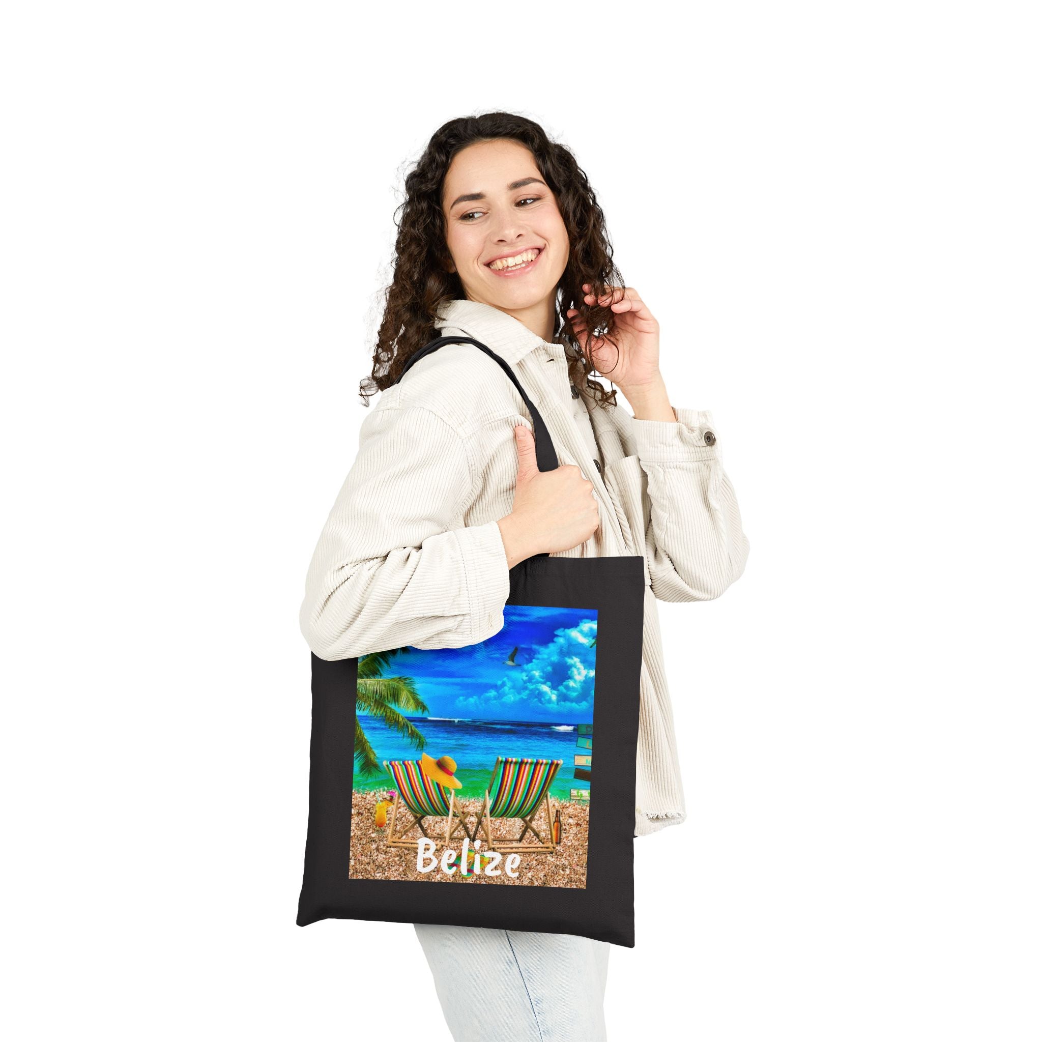 Belize Vibrant Custom Canvas Bag