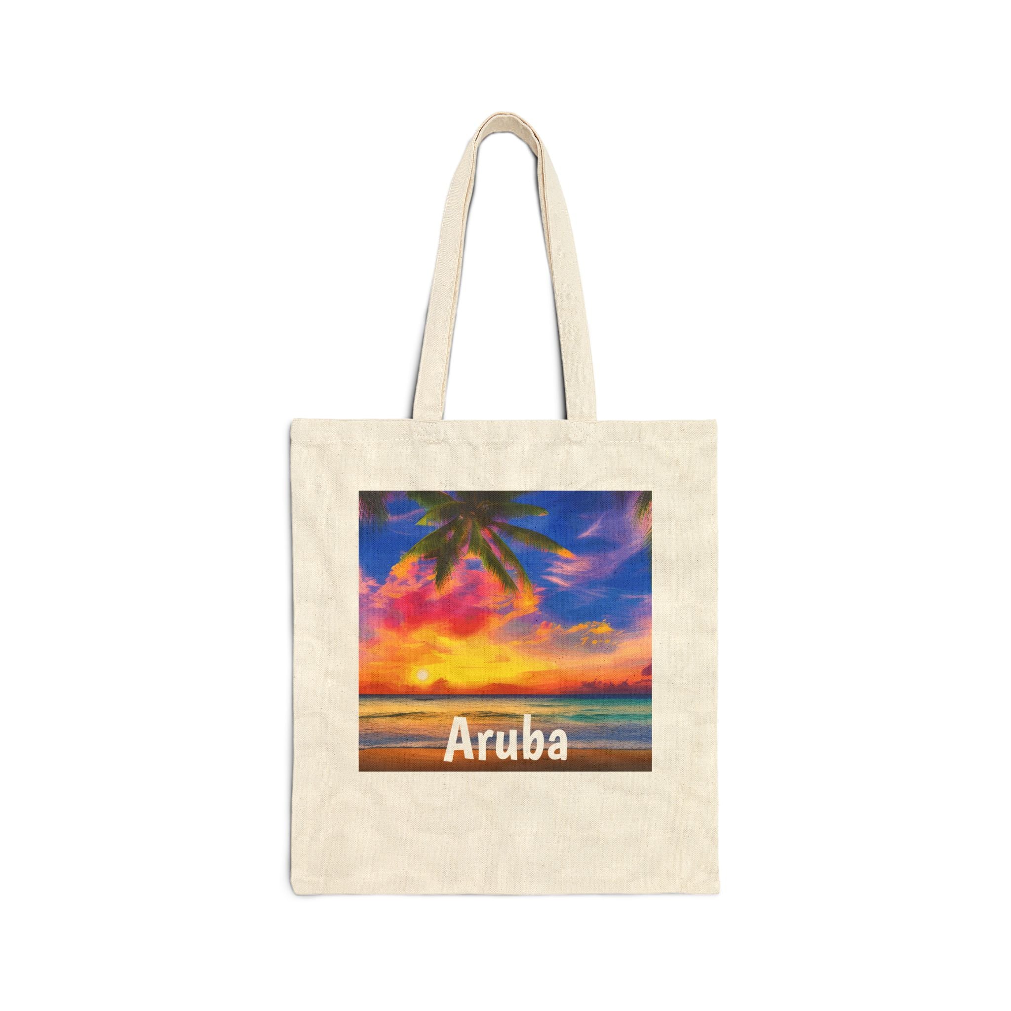 Aruba Gorgeous Custom Canvas Bag