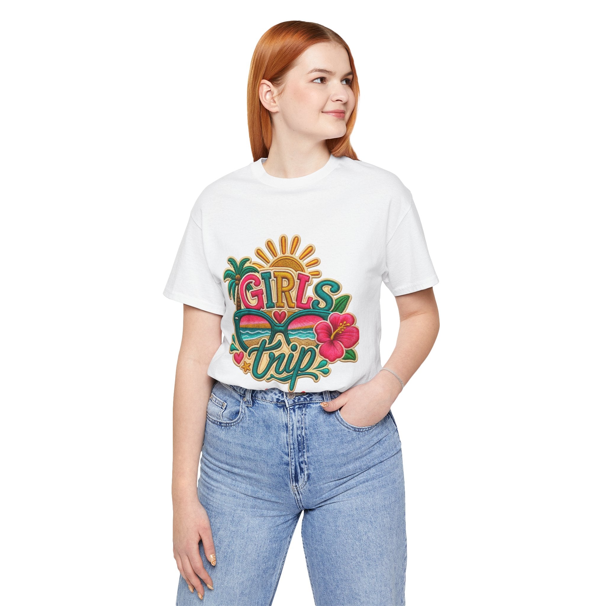 Girls' Trip 2026 CustomUnisex Jersey Short Sleeve Tee