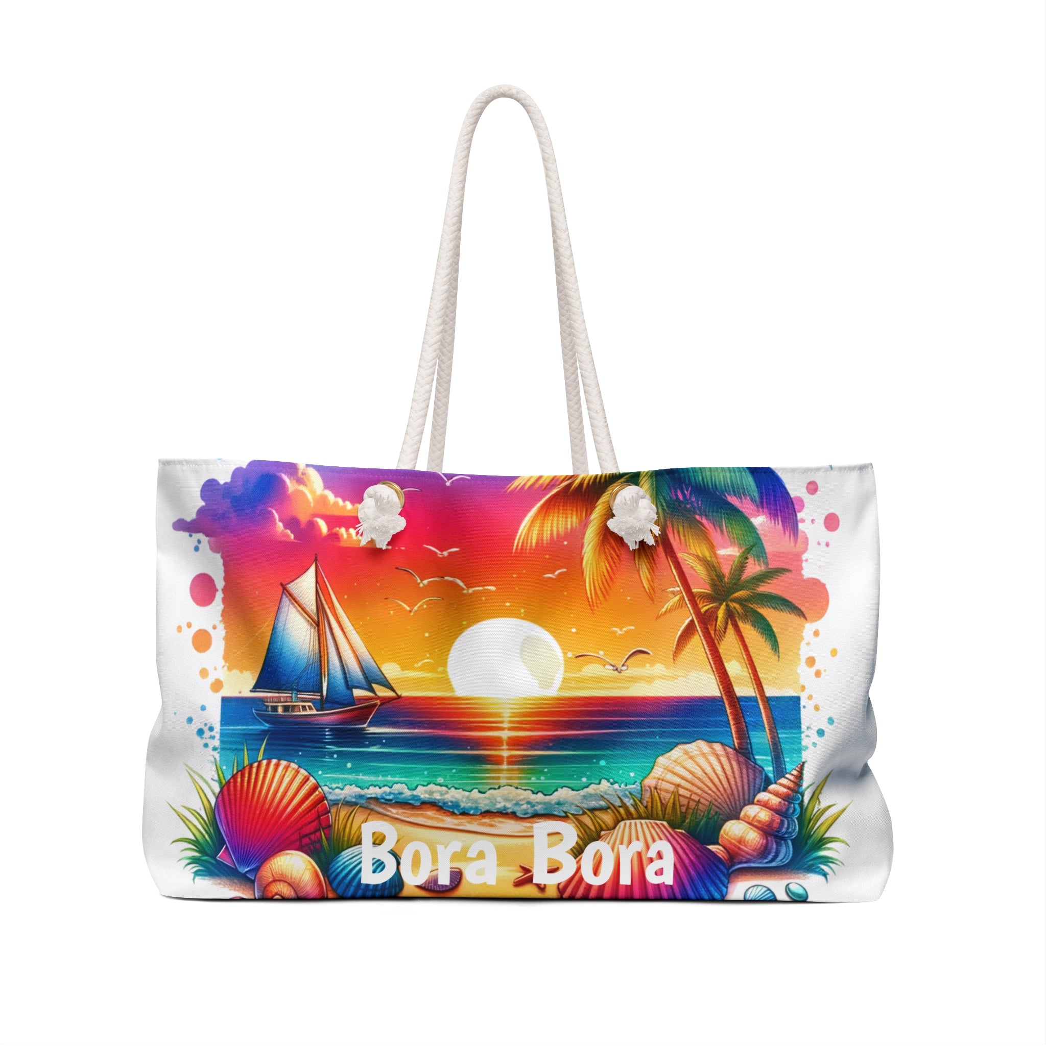 Bora Bora Stunning Beach Bag