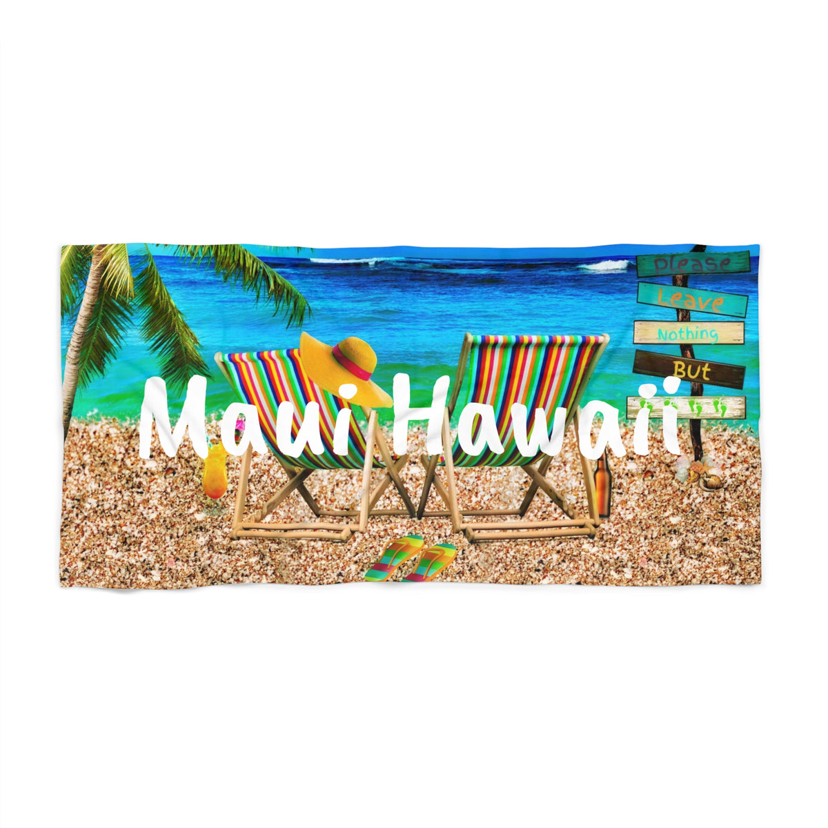 Maui Hawaii Beach Towel