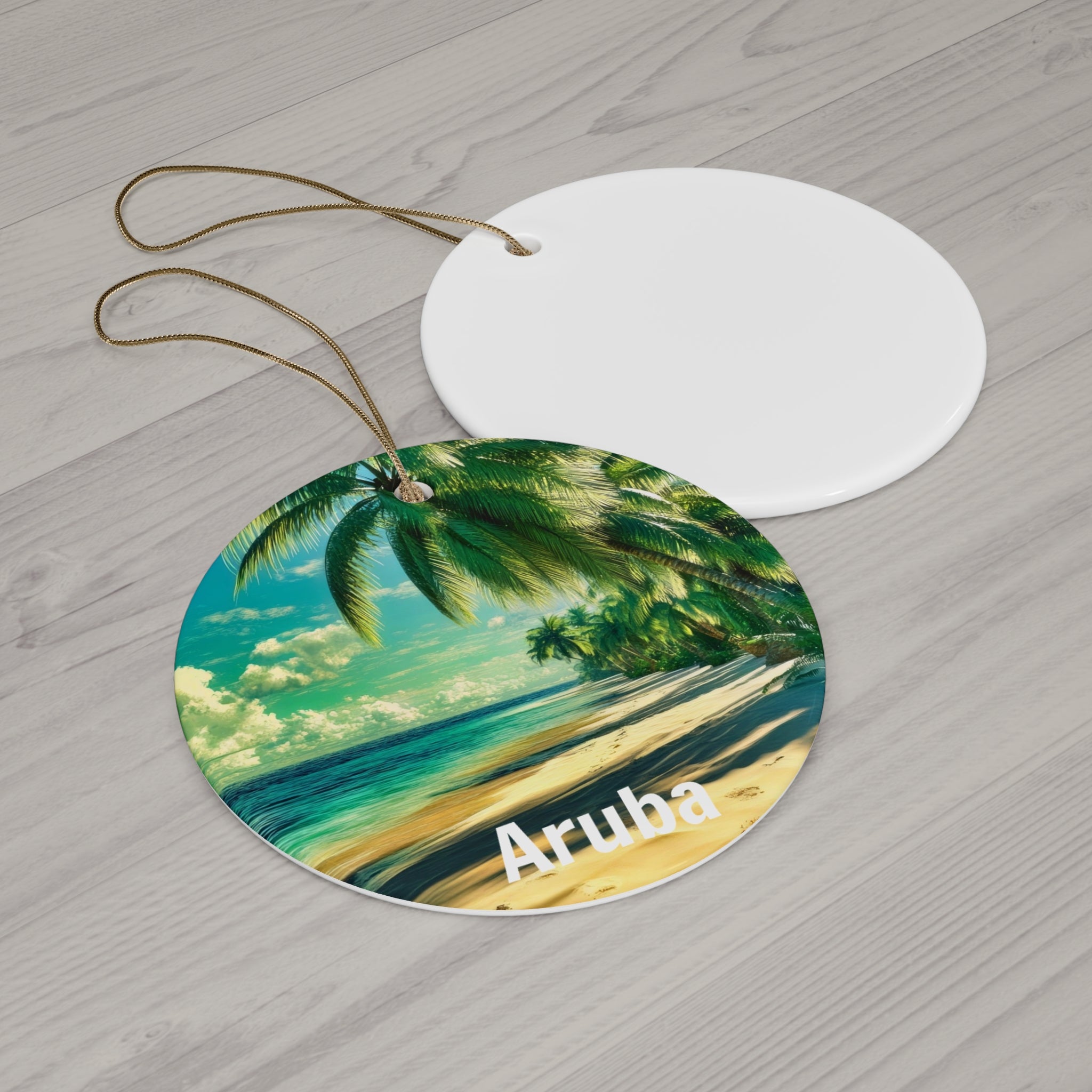 Aruba Beautiful Vibrant Ornament