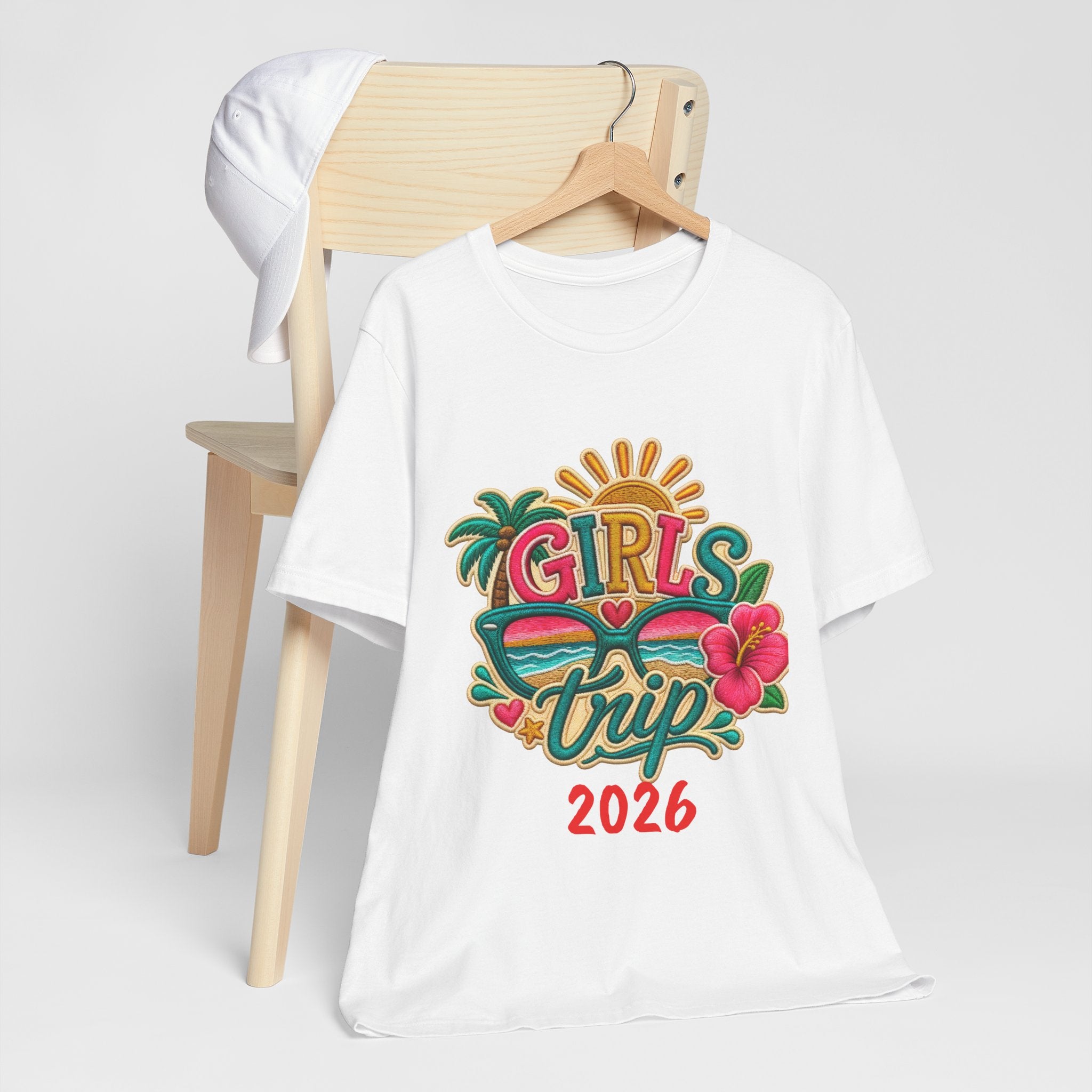 Girls' Trip 2026 CustomUnisex Jersey Short Sleeve Tee