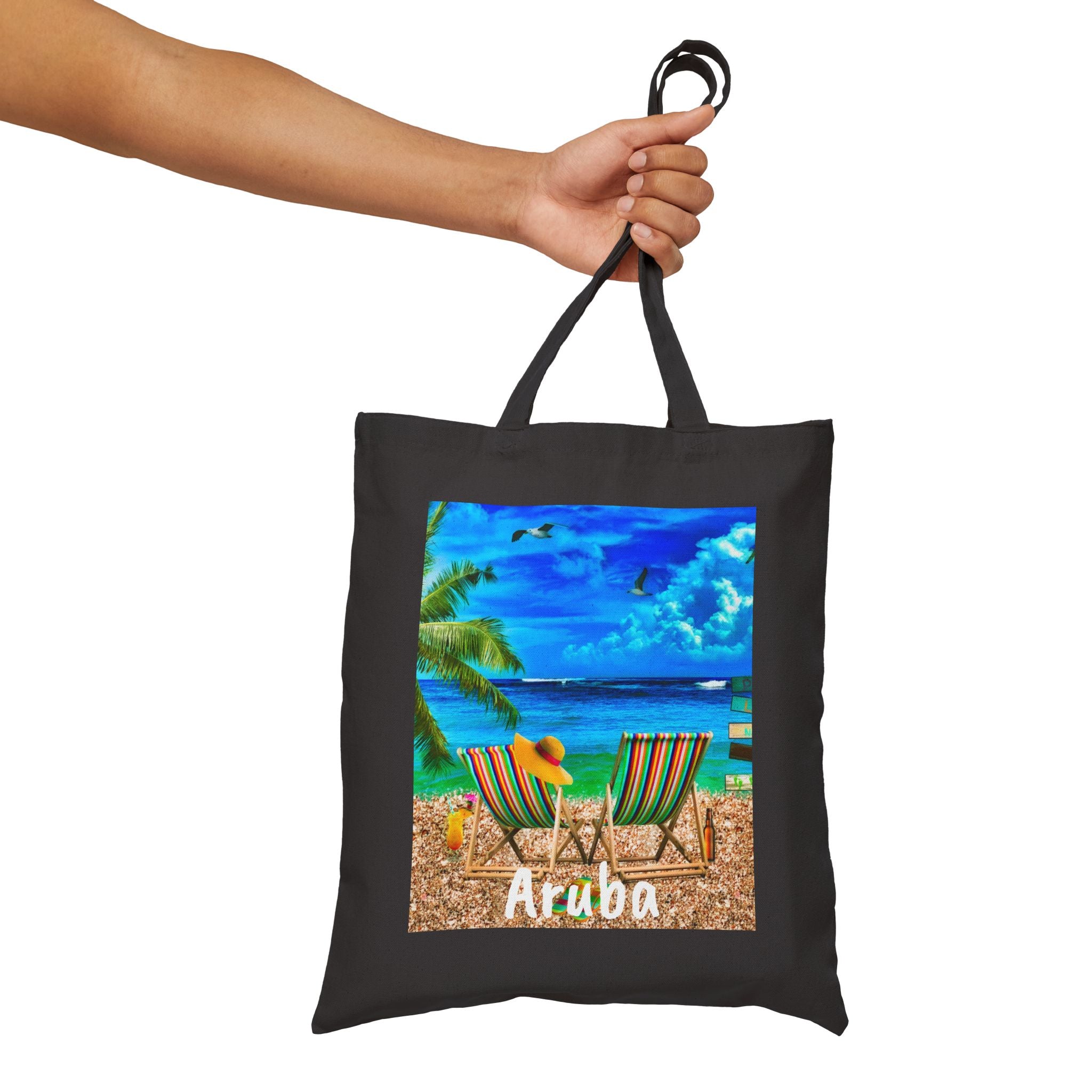 Aruba Beach Canvas Bag