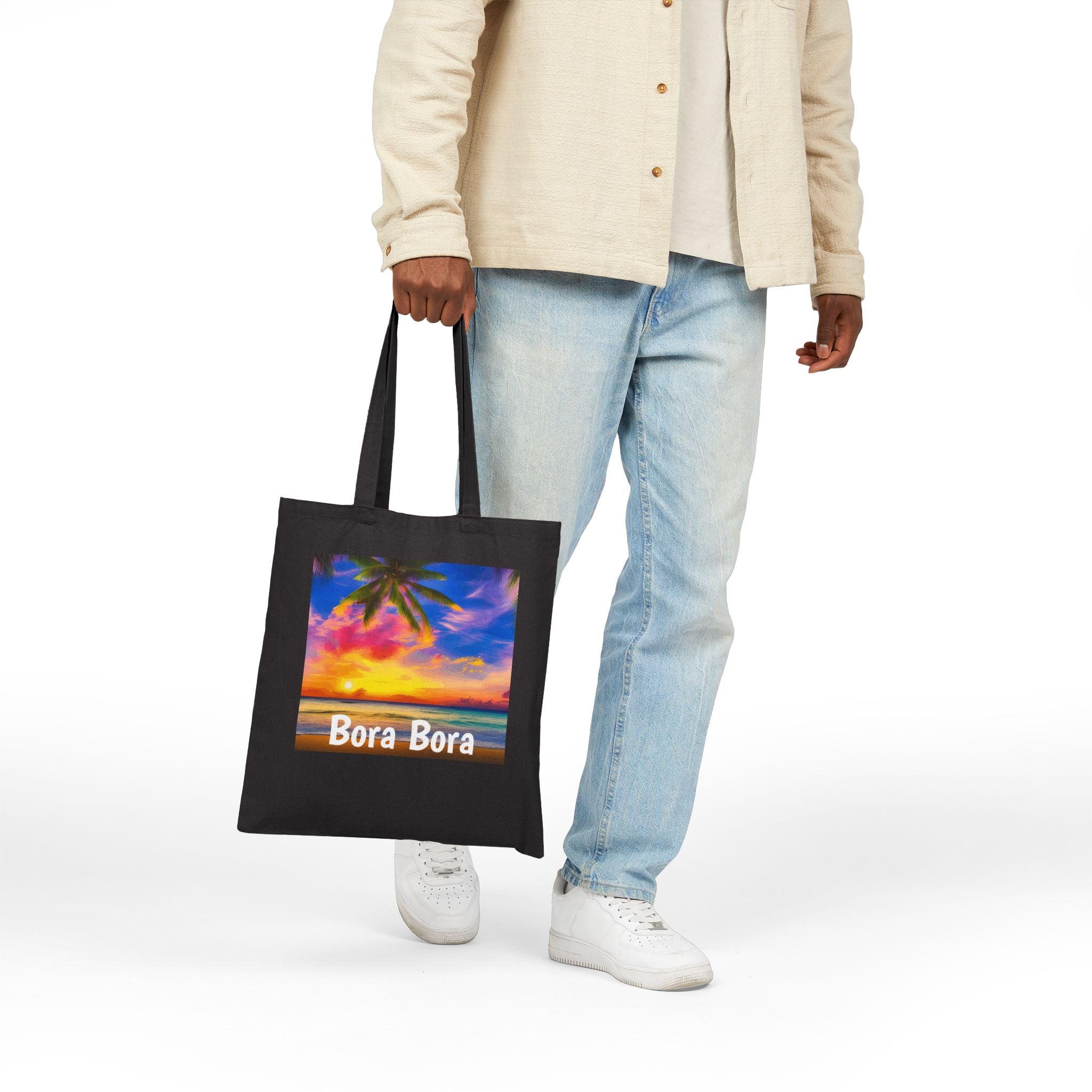 Bora Bora Custom Canvas Bag