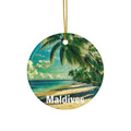 Maldives Vibrant Ornament Keepsake