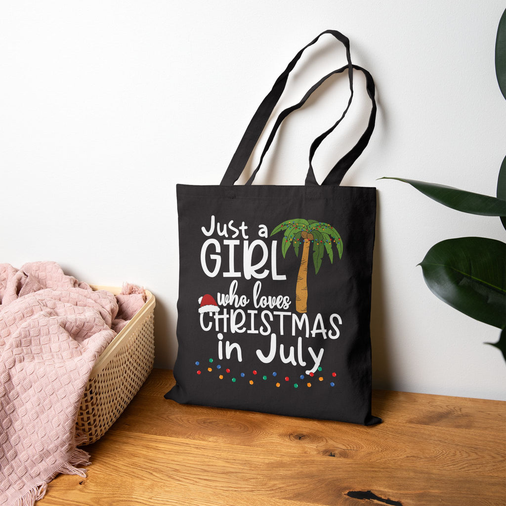 Just A Girl Canvas Bag