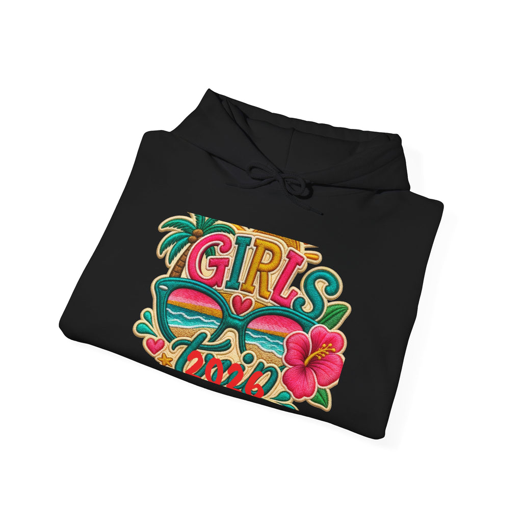 Girls Trip Unisex Hooded Sweatshirt, Girls Getaway Memory, Free Shipping
