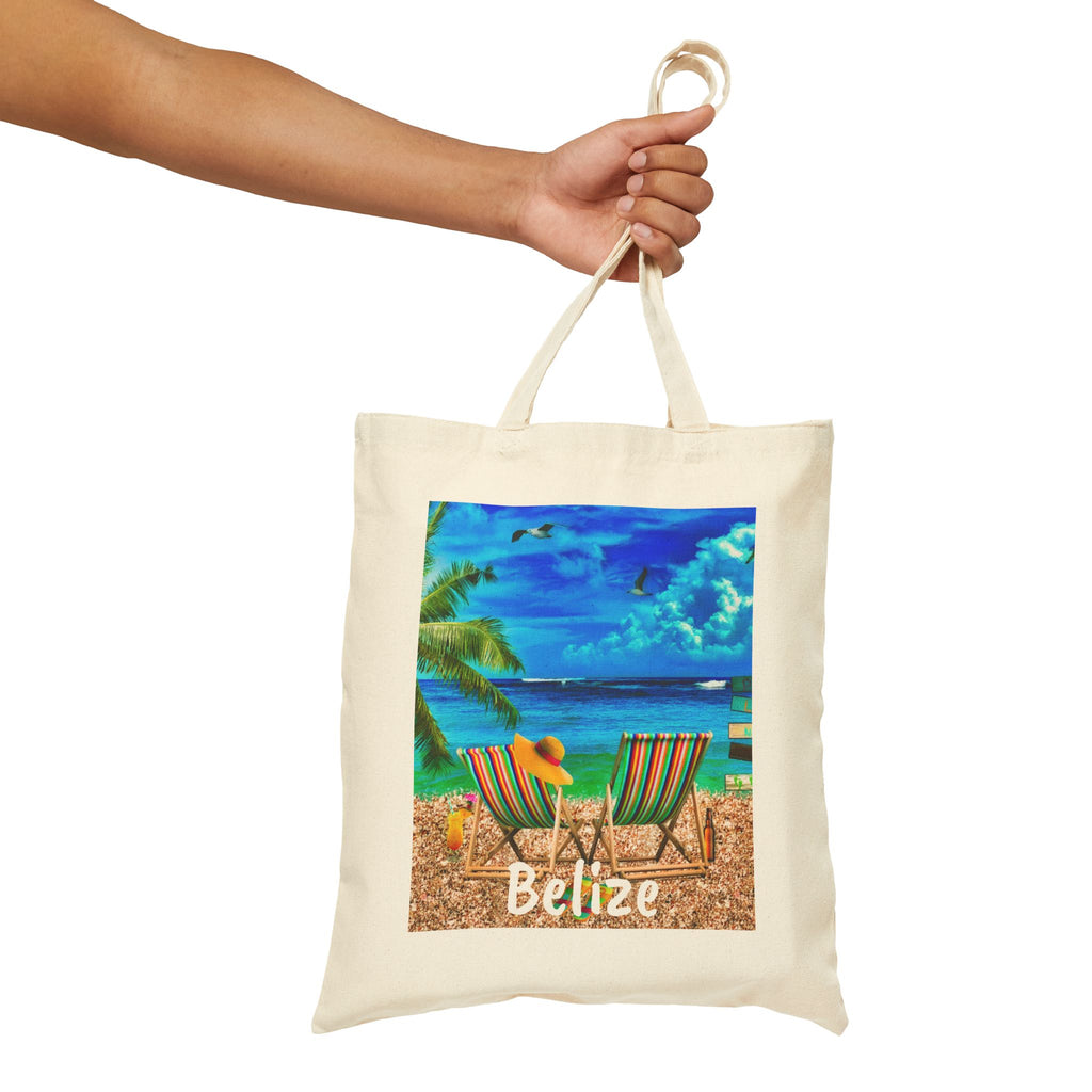 Belize Vibrant Custom Canvas Bag
