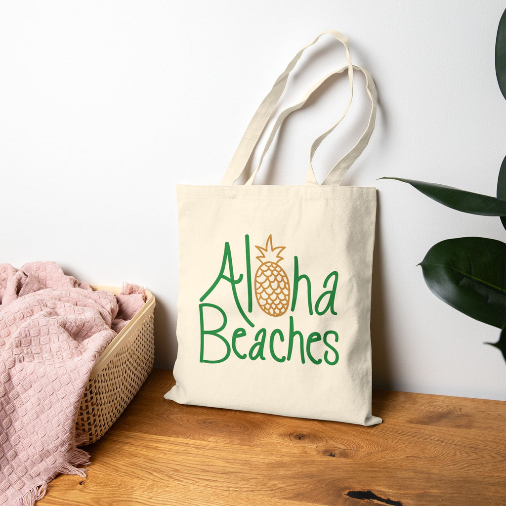 Aloha Beaches Canvas Bag