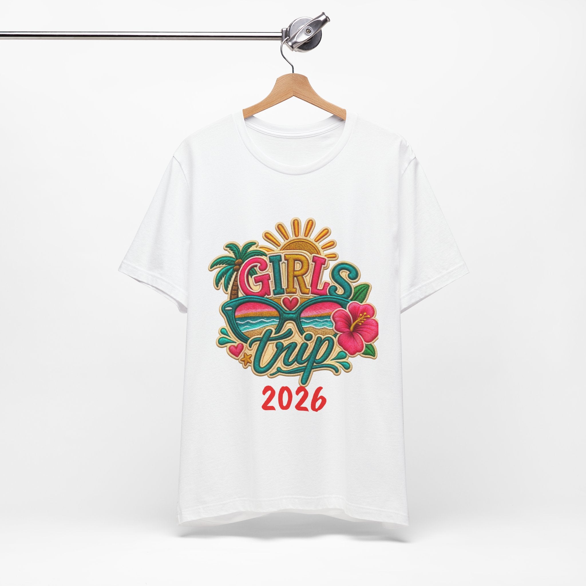 Girls' Trip 2026 CustomUnisex Jersey Short Sleeve Tee