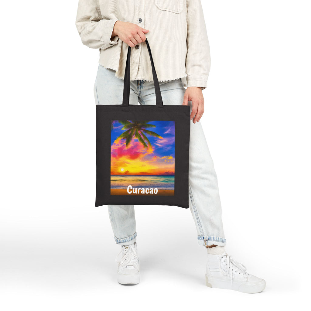 Curacao Sunset Canvas Bag