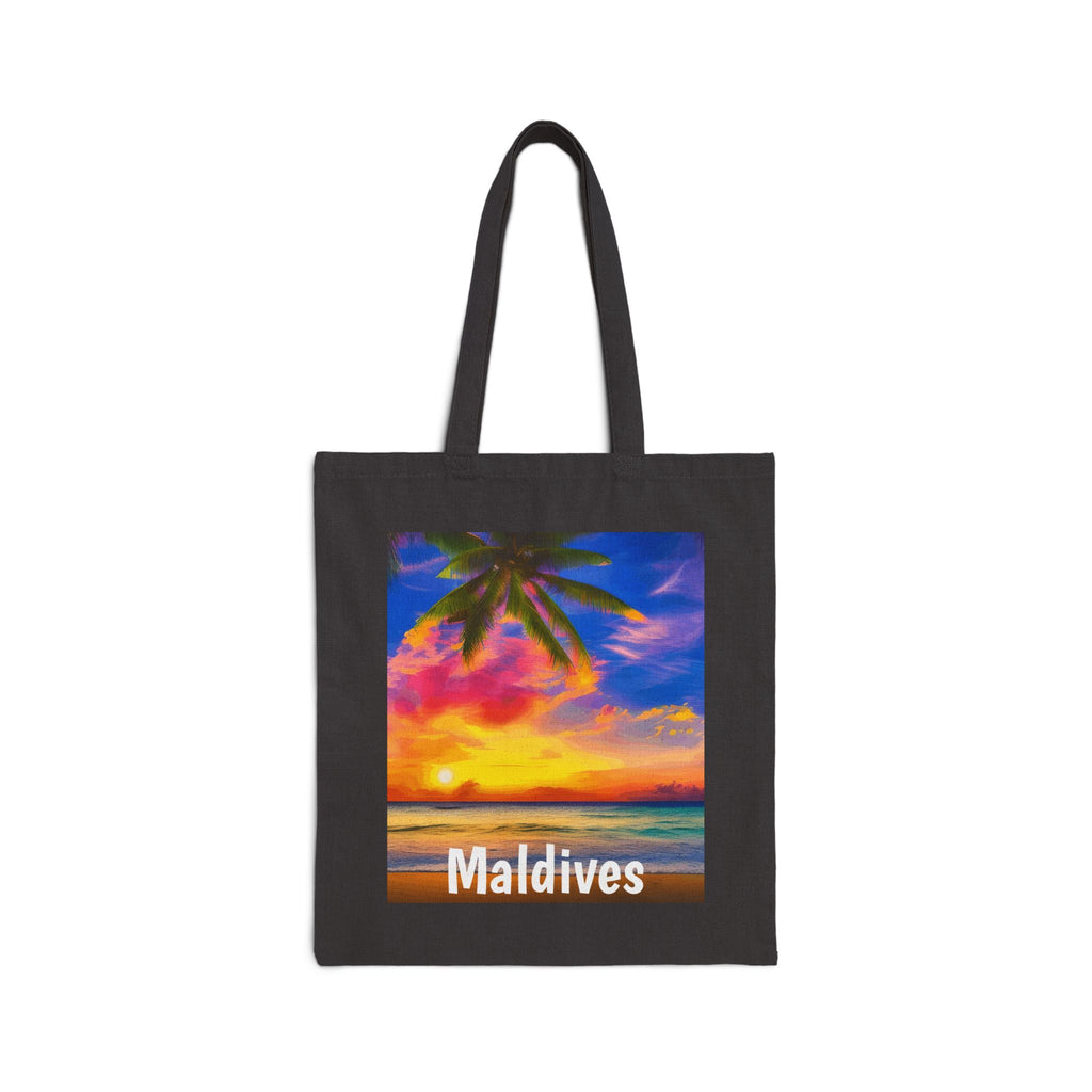 Maldives Sunset Canvas Bag