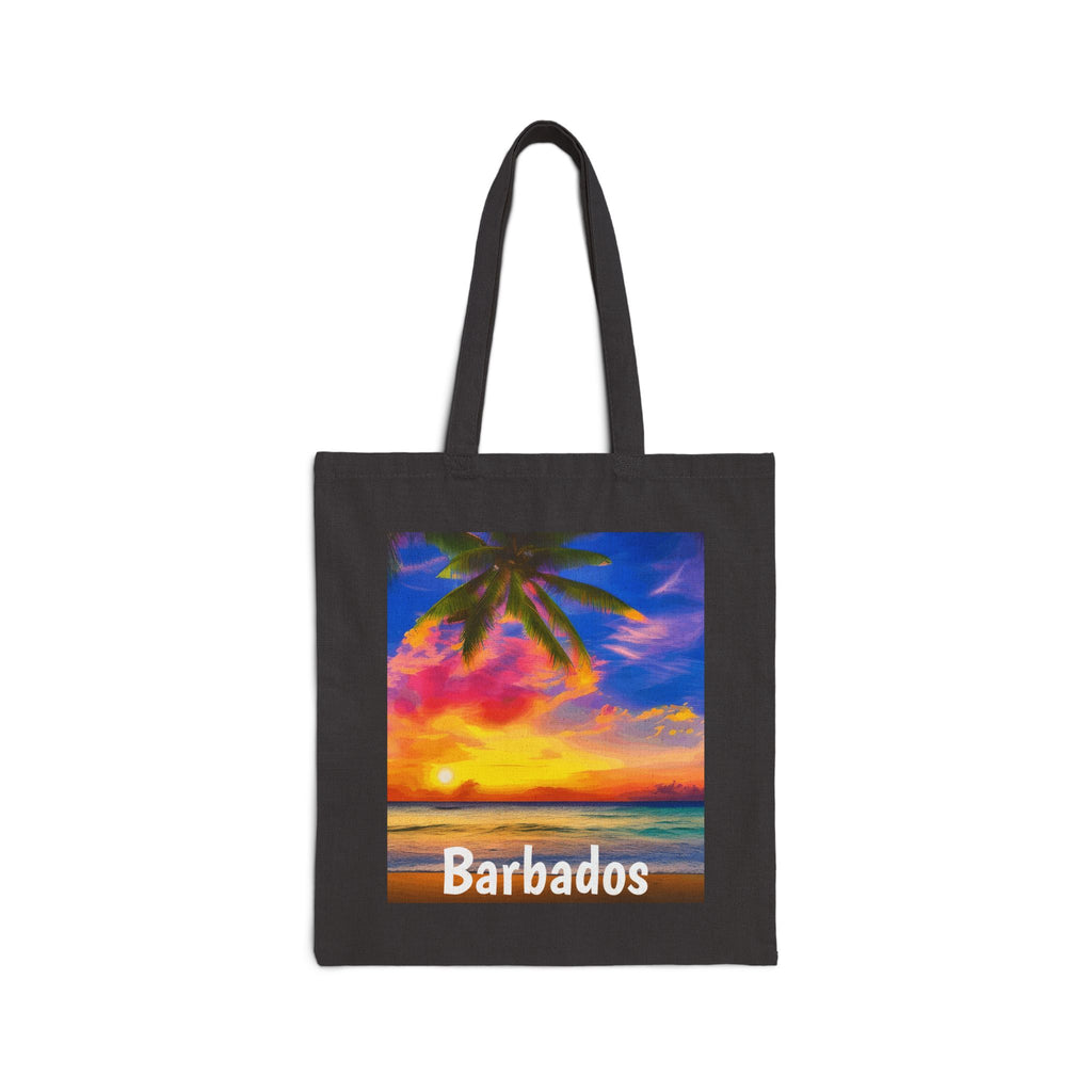 Barbados Sunset Canvas Bag