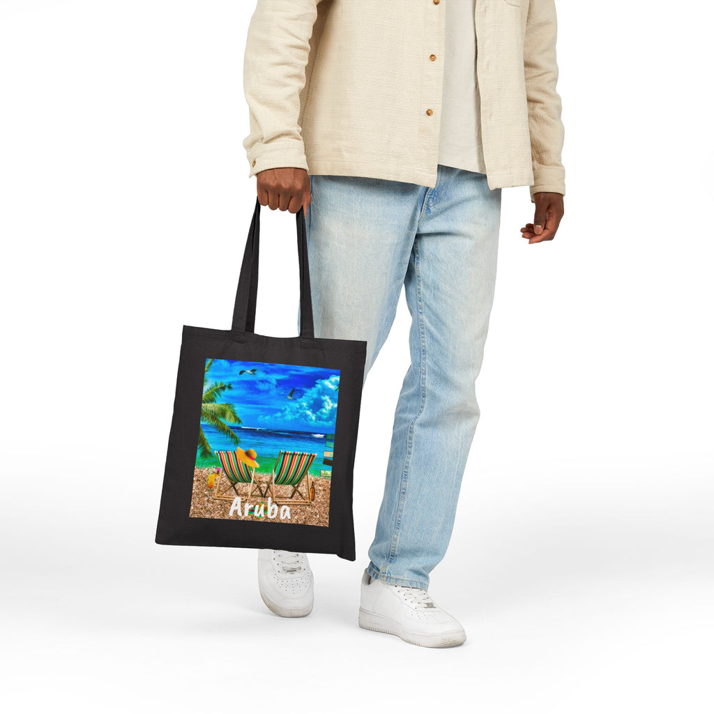 Aruba Beach Canvas Bag