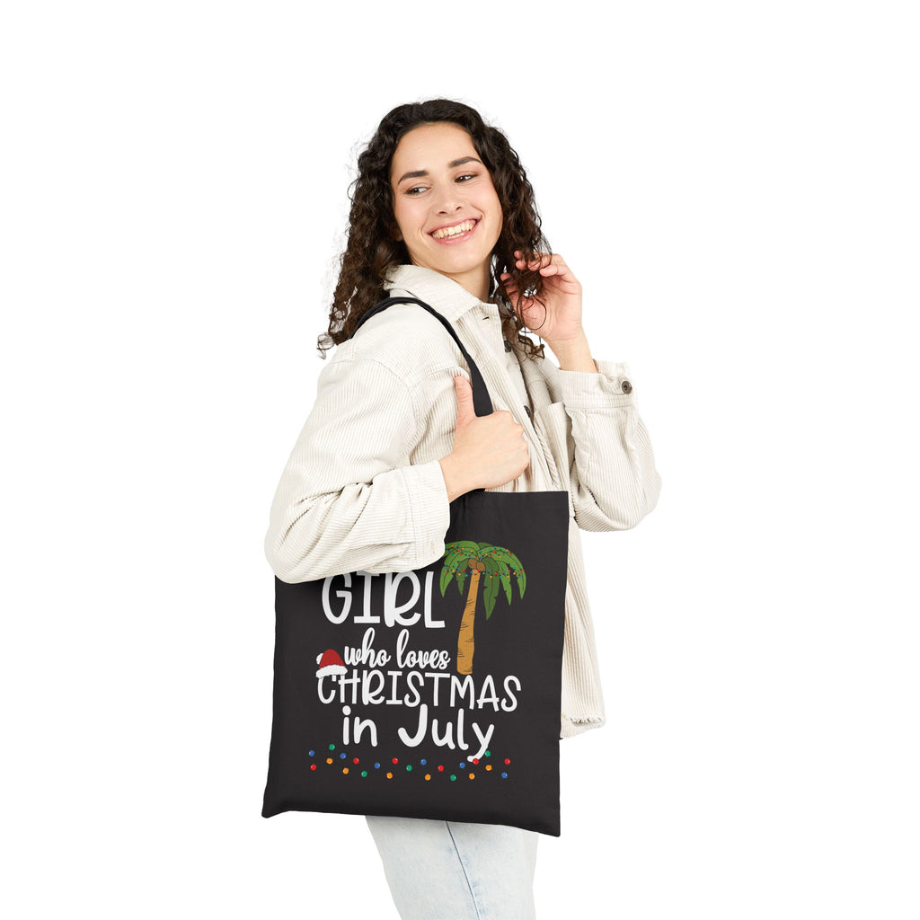 Just A Girl Canvas Bag