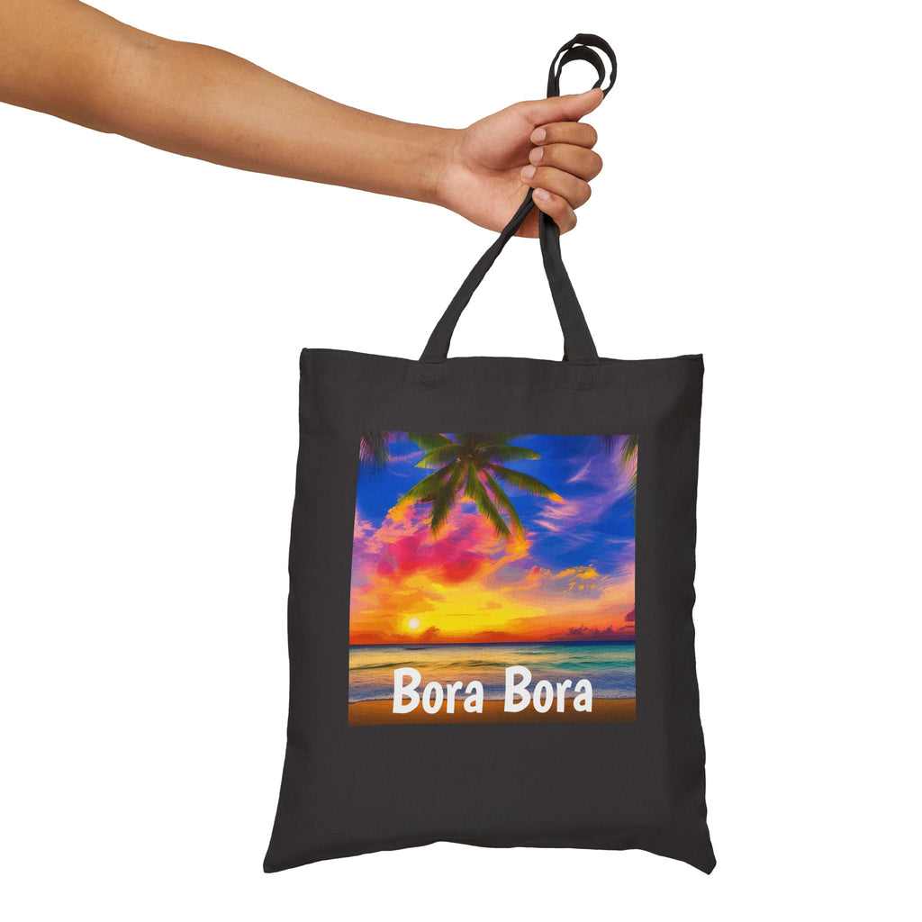 Bora Bora Custom Canvas Bag