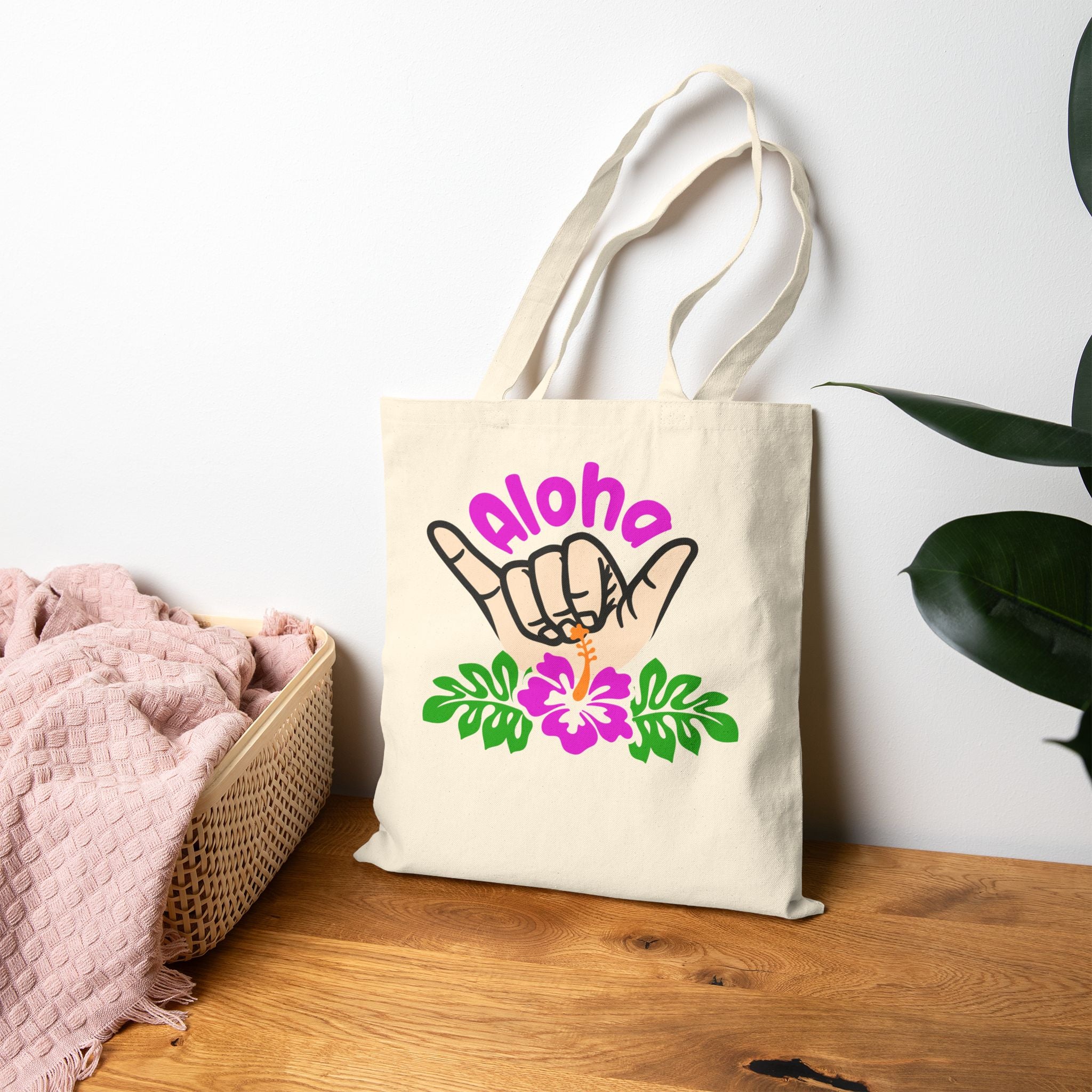 Aloha Hawaii Canvas Bag