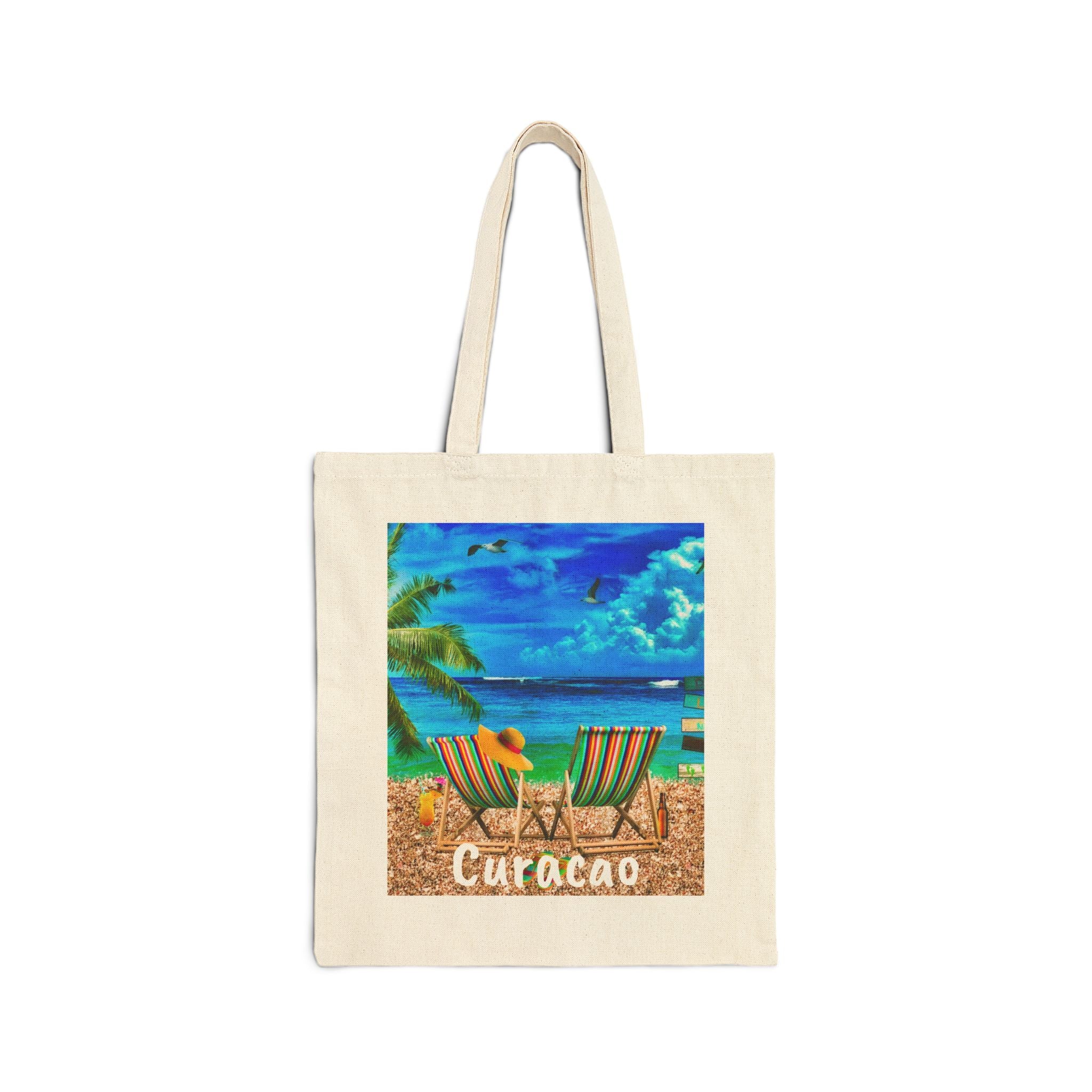 Curacao Vibrant Beach Bag