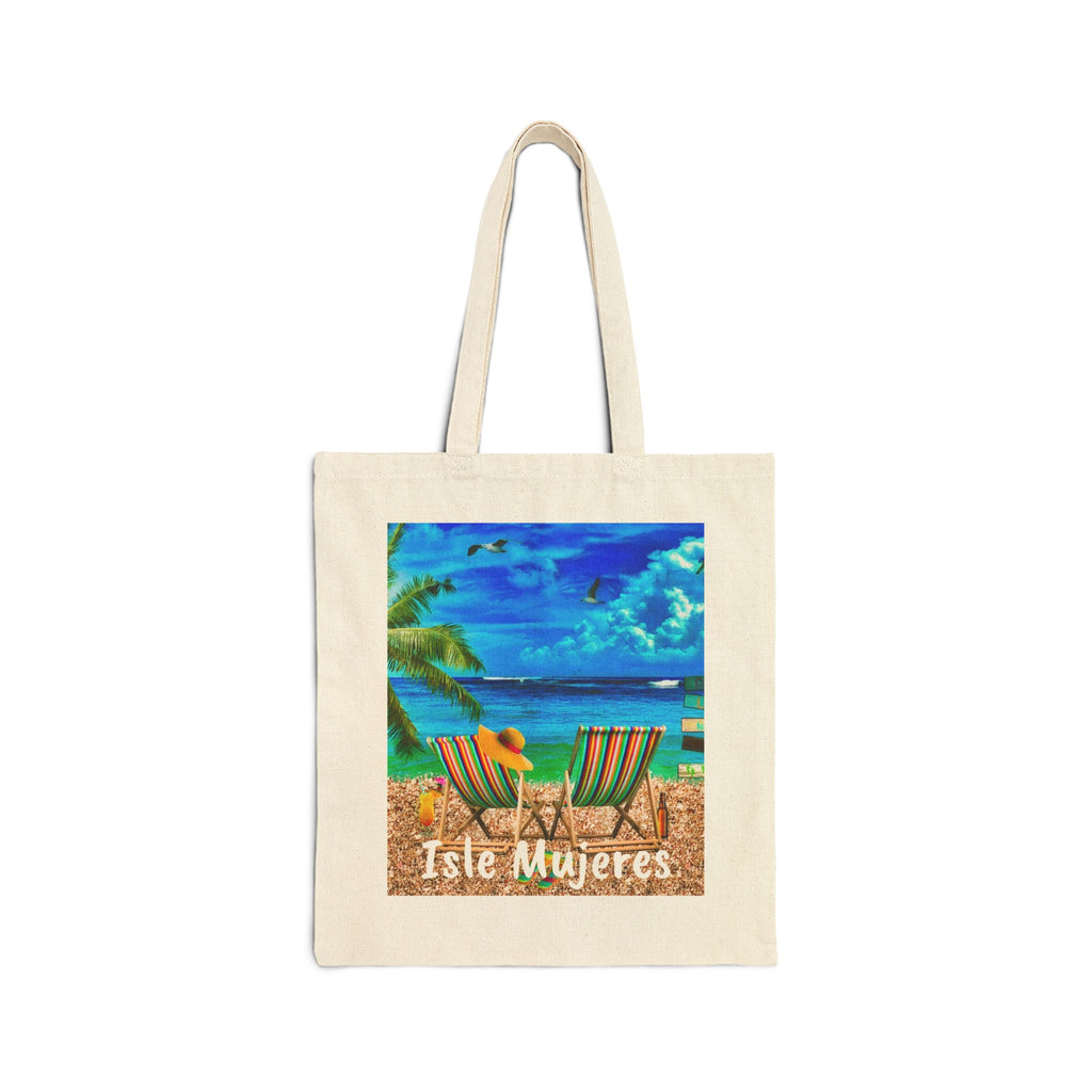 Isle Mujeres Vibrant Beach Bag