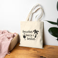 Beaches Booze Besties Canvas Bag
