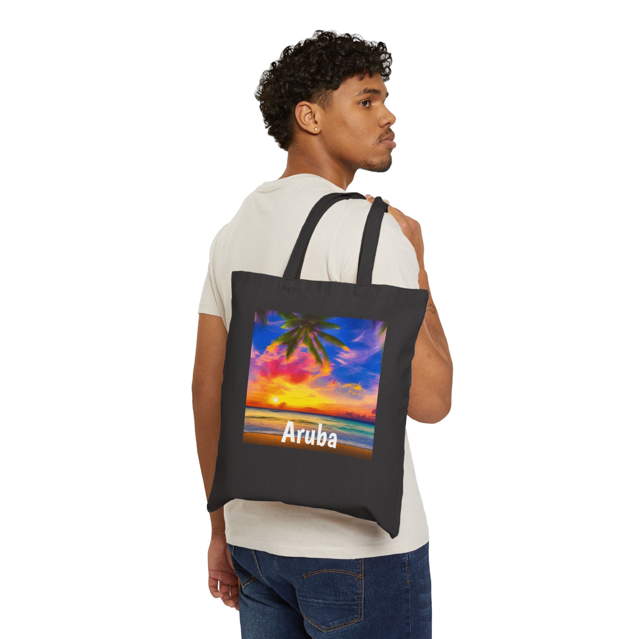 Aruba Gorgeous Custom Canvas Bag