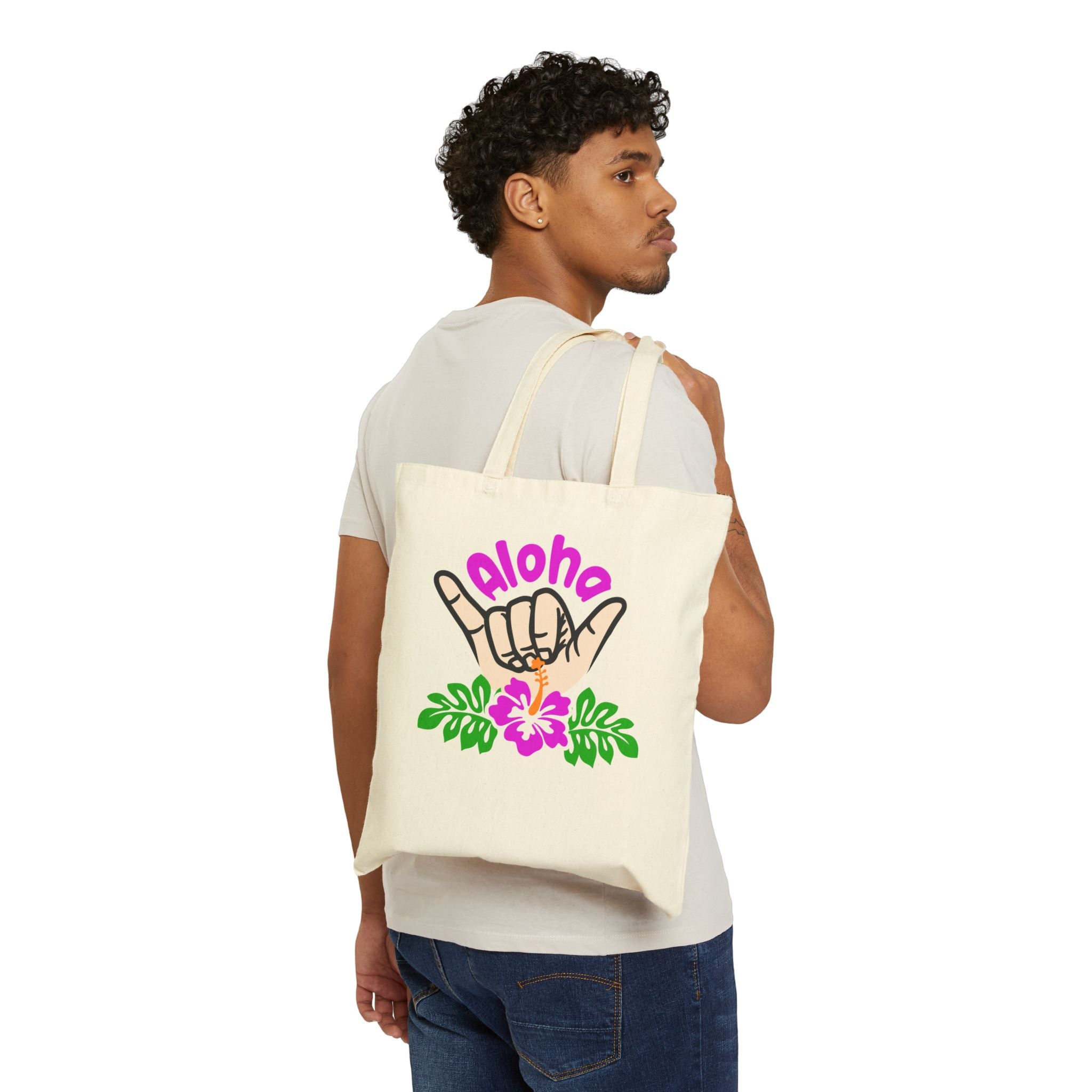 Aloha Hawaii Canvas Bag