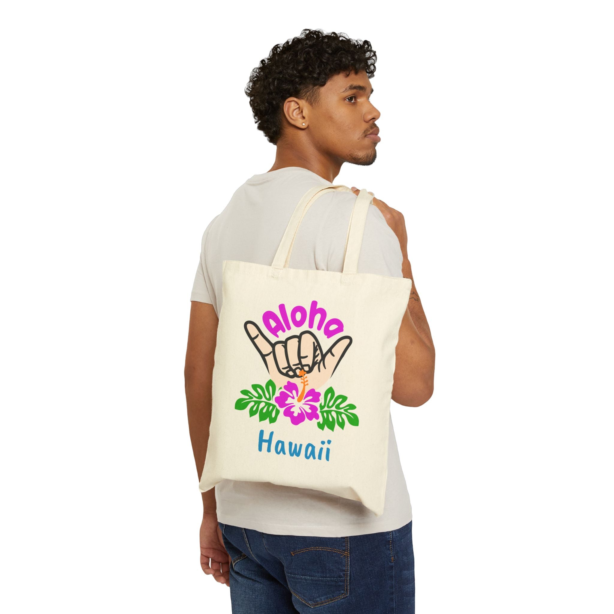 Aloha Hawaii Canvas Bag