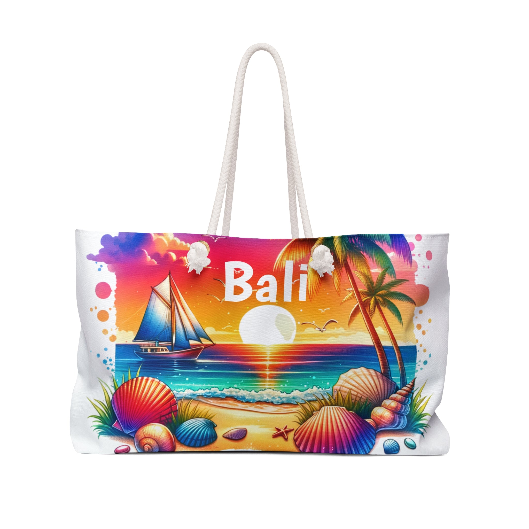 Bali Cool Tropical Weekender Bag