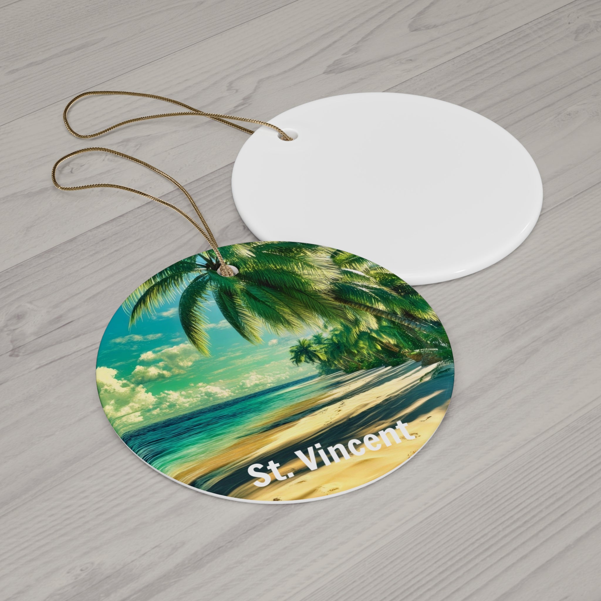 St. Vincent Tropical Ornament