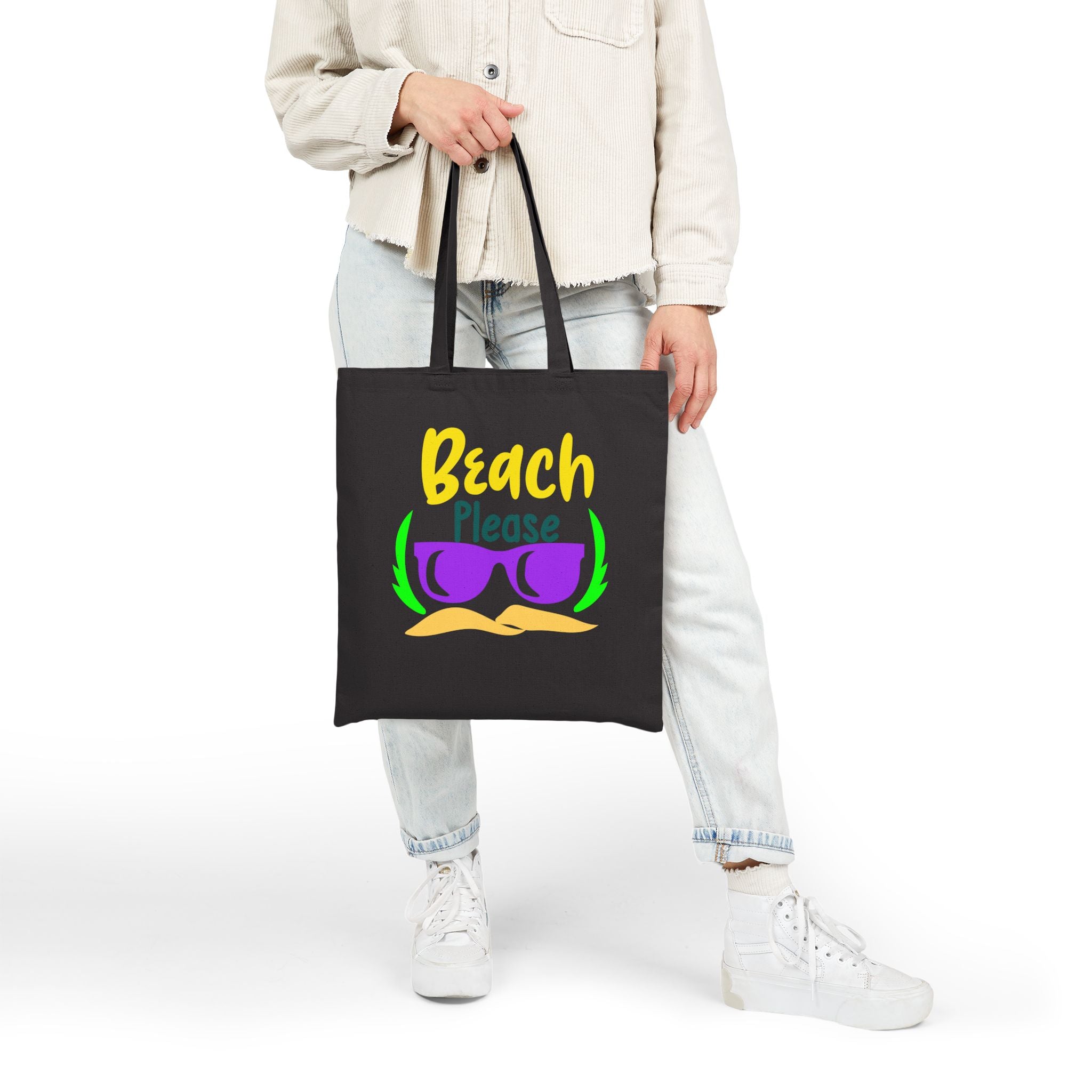 Beach Please Canvas Bag