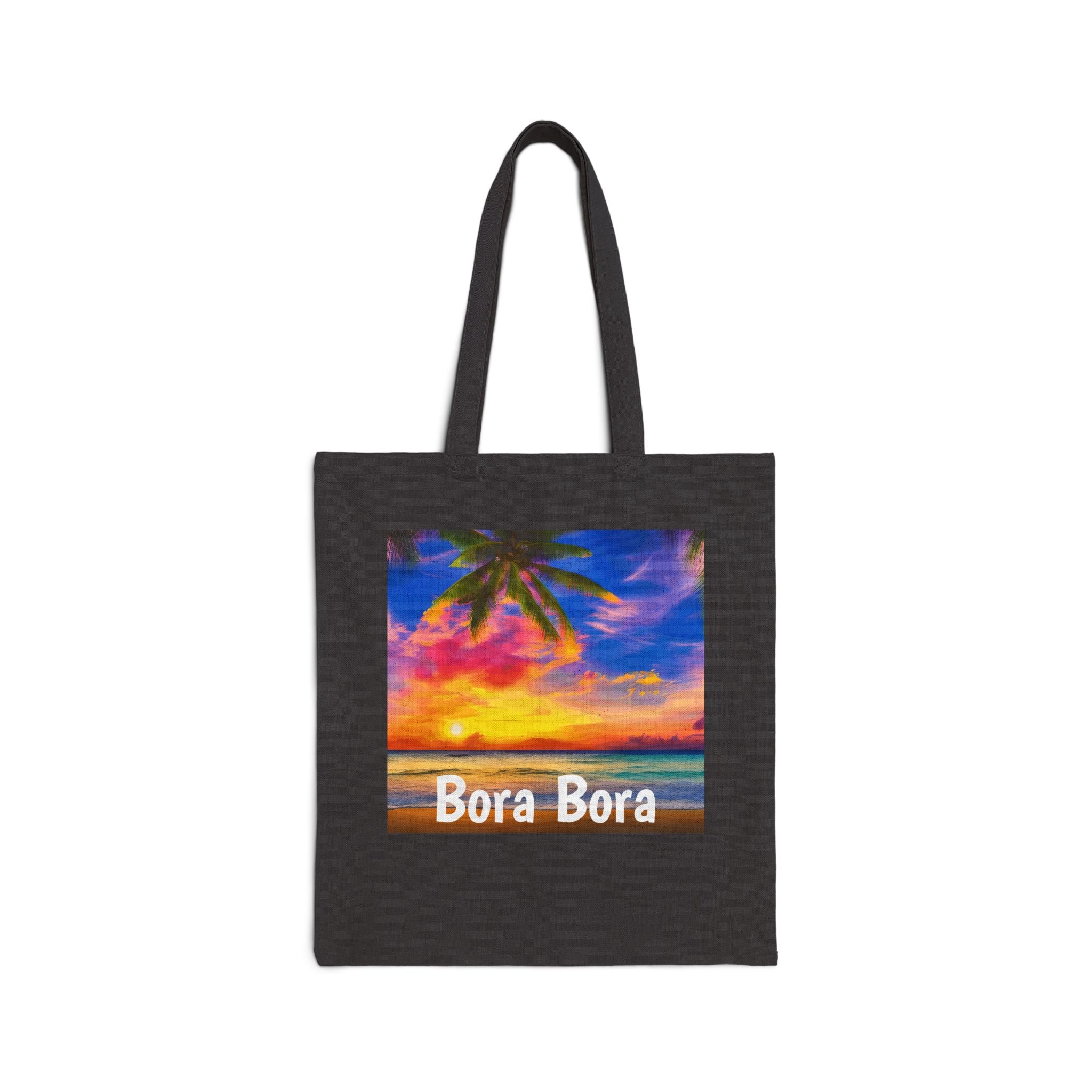 Bora Bora Custom Canvas Bag